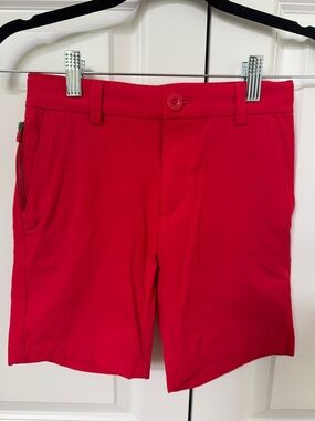 Boys Vineyard Vines Red Performance Shorts